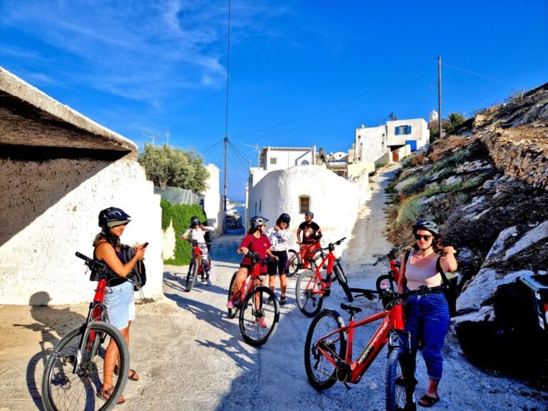 2. Eco-bikes Santorini half day 2