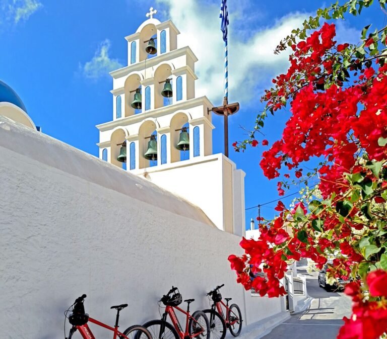 2. Eco-bikes Santorini half day 4